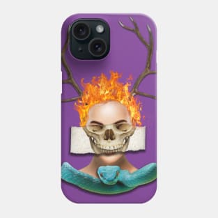 Surrealist face Phone Case