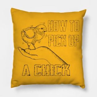 How to Pick up a Chick Pillow