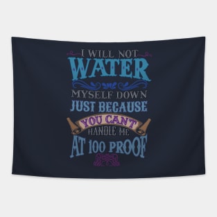 I will not water myself down! Tapestry