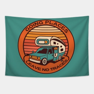 Going Places Leave No Traces Tapestry