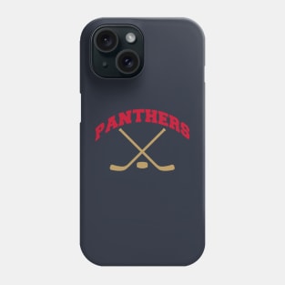 Panthers Hockey Small Logo Phone Case