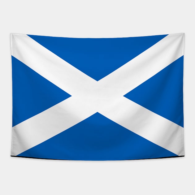 Flag of Scotland Tapestry by brigadeiro