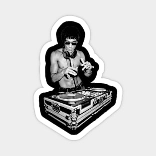 DJ Bruce Lee Magnet