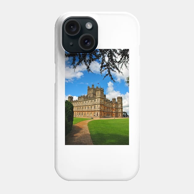 Highclere Castle Downton Abbey England UK Phone Case by Andy Evans Photos