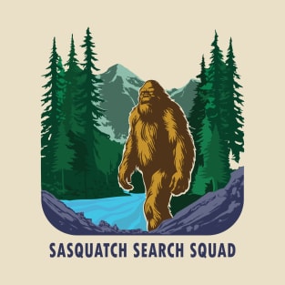 sasquatch search squad T-Shirt