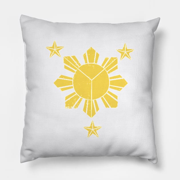 3 stars and a sun Pillow by CatheBelan