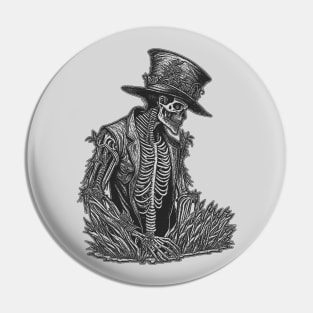 Mr. Leprechaun Skeleton Pin