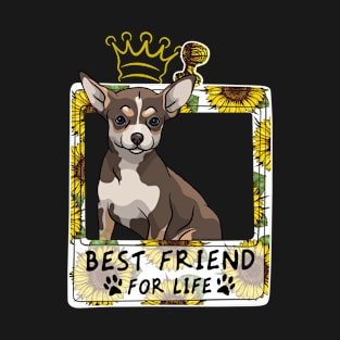 Best Friend For Life T shirt For Chihuahua Lovers T-Shirt