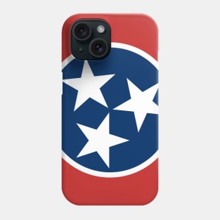 Tennessee Flag Symbol - Blue Phone Case