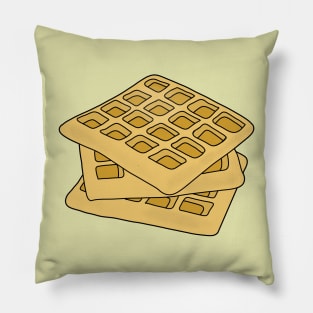 Delicious waffles Pillow