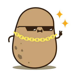 Potato thug life T-Shirt