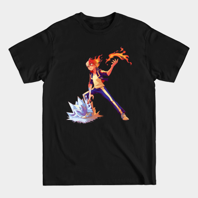 Discover Ice&Fire - Todoroki My Hero Academia - T-Shirt