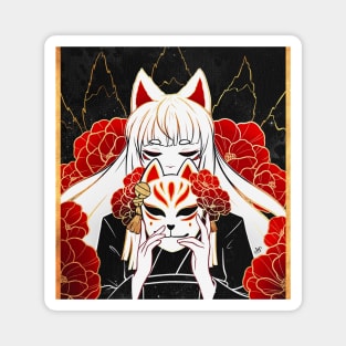 Kitsune Maiden Magnet