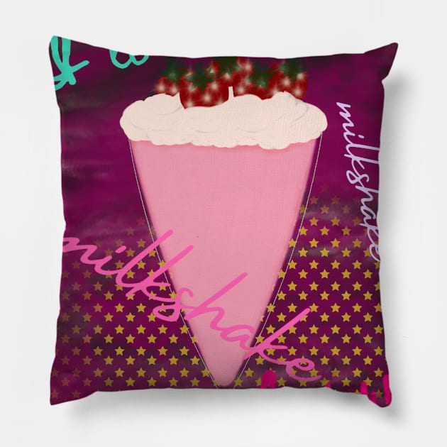 I love milkshake Pillow by Prince