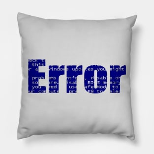 ERROR Pillow