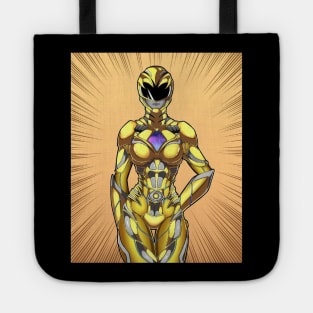 yellow ranger Tote