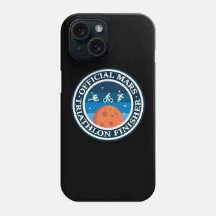 Funny Mars Triathlon Finisher Phone Case