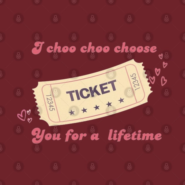 i choo choo choose you / valentine by Alexander S.