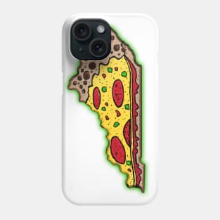 Kentucky Pizza!! w GREEN GLOW! Phone Case