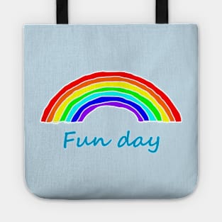 Fun Day Rainbow Tote