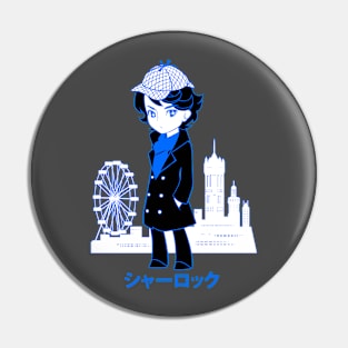 Detective in London Pin