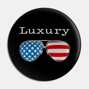 PILOT GLASSES USA LUXURY Pin