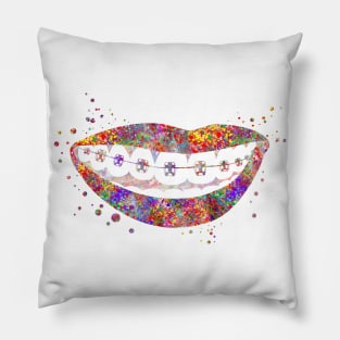 Teeth braces Pillow