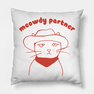 Meowdy partner Pillow