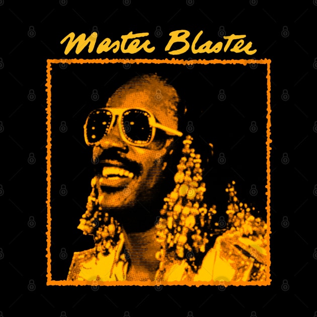 Stevie Wonder Master Blaster Orange by OliverIsis33