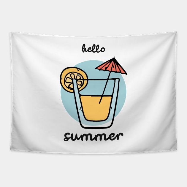 hello summer Tapestry by TheAwesomeShop