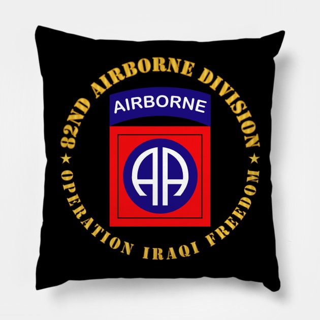 82nd Airborne Division - Operation Iraqi Freedom Pillow by twix123844