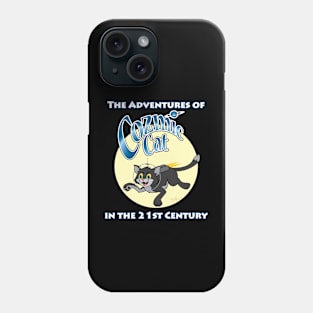 Cozmic Cat in the 21st Century 2 Phone Case