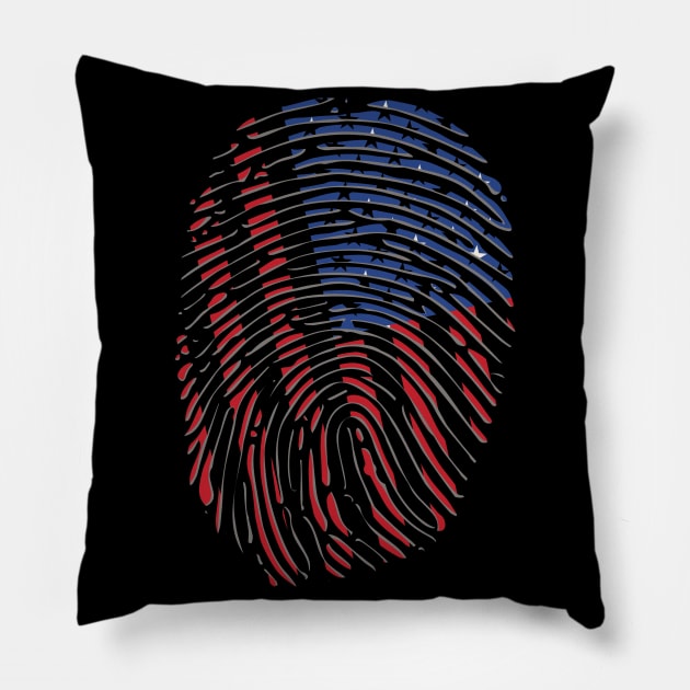 Patriotic Print Pillow by Life2LiveDesign