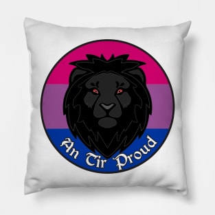 An Tir Pride - Bisexual- Populace Badge Style 2 Pillow