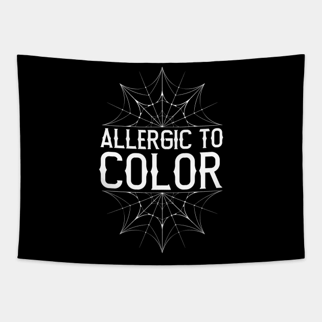 Allergic to Color Tapestry by LunaHarker