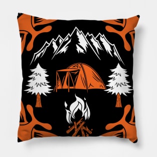 Camp Sleep Repeat Eat Pillow