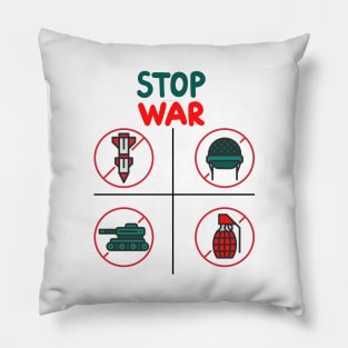 stop war Pillow