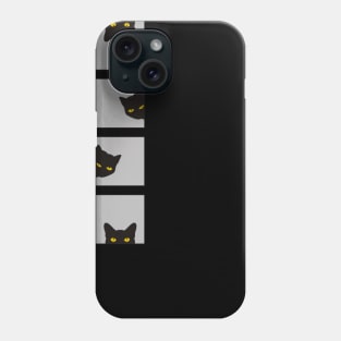 Cat Peeking Phone Case