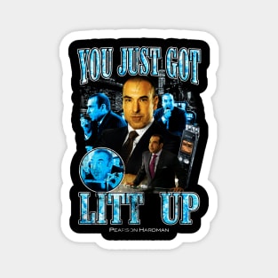 You Just Got Litt Up Suits Tv Show Magnet