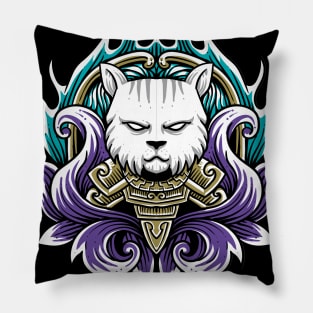 artistic cat Pillow