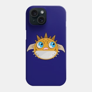 Angry fugu Phone Case