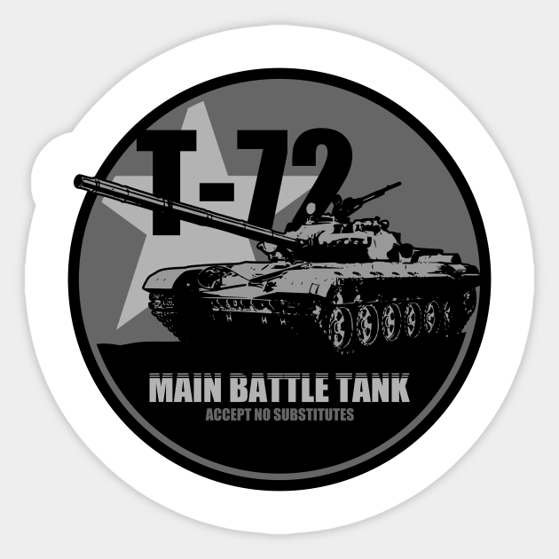T 72 Tank T72 Russian Main Battle Tank Sticker Teepublic T 72 Tank T72 Russian Main Battle Tank Sticker Teepublic