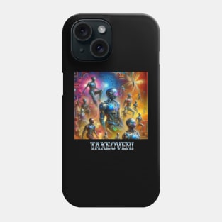 Robots takeover! Phone Case