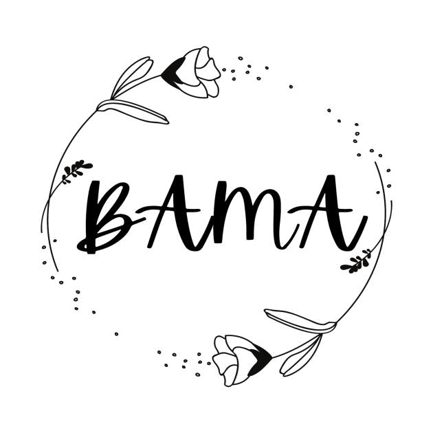 Bama Flowers by MaryMerch