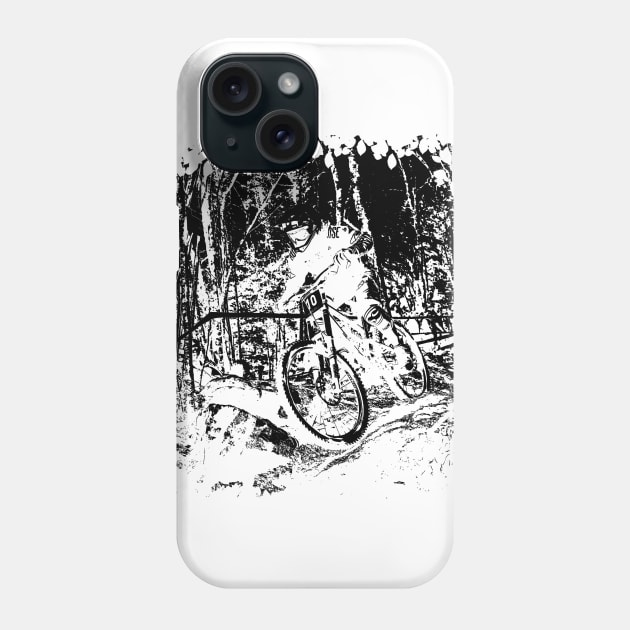 mtb Phone Case by rickylabellevie