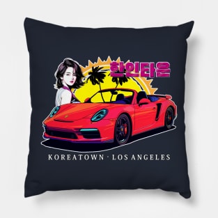 Koreatown Los Angeles Pillow