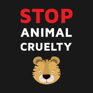 Stop Animal Cruelty T-Shirt