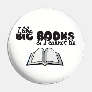 I Like Big Books Pin