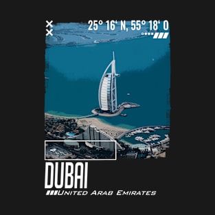 Dubai Burj Khalifa Minimalistic T-Shirt T-Shirt