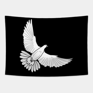 Dove flying Tapestry